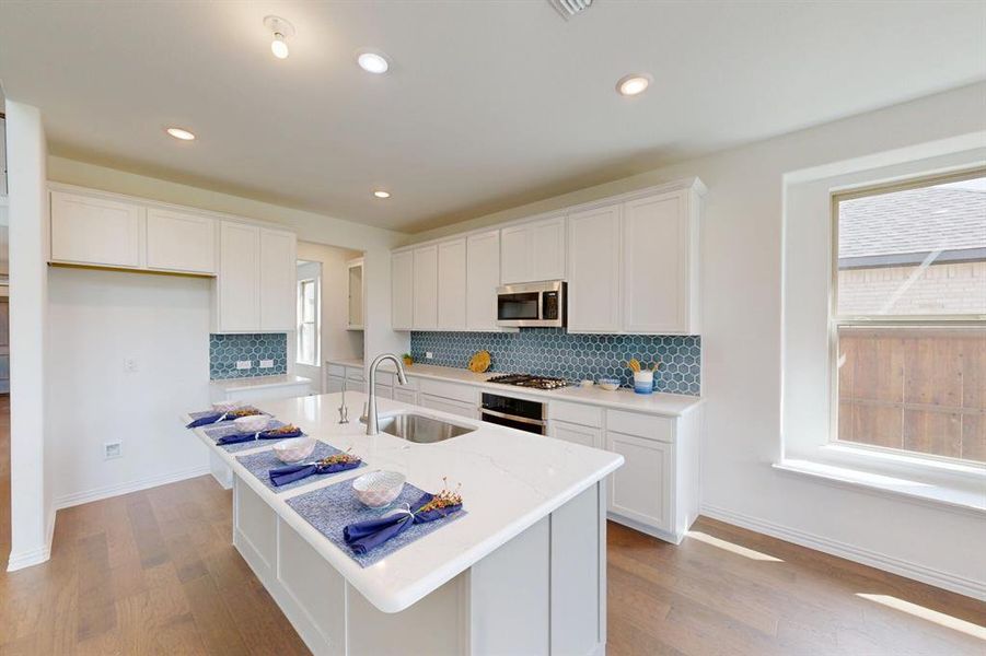 Furnished interior view inside a new home in Aster Park, McKinney (Image 5).