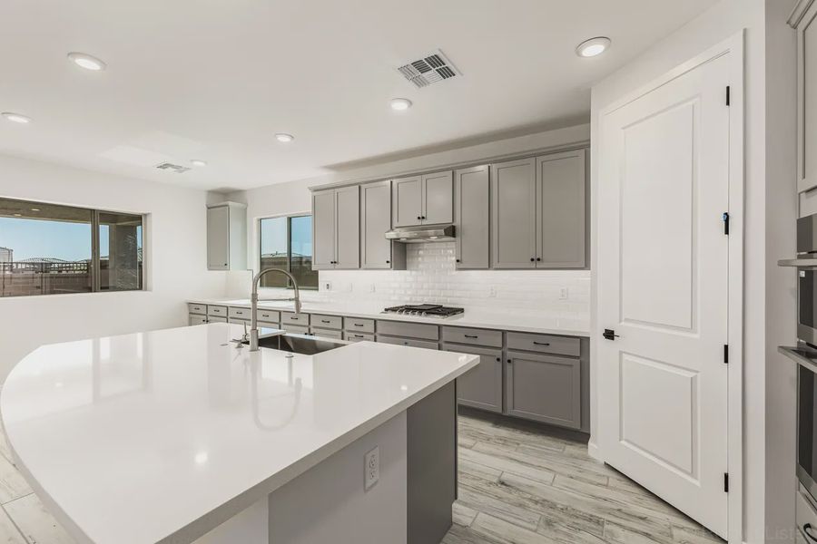 Furnished interior view inside a new home in Forté at Granite Vista, Waddell (Image 9).