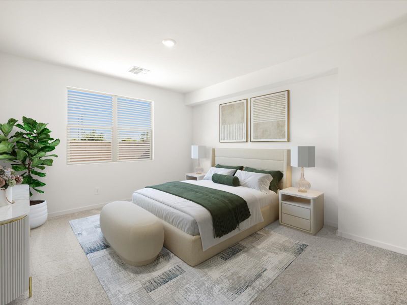 Virtual staging of the Everett floorplan at Hurley ranch in Tolleson, AZ. Virtual staging of the Everett floorplan at Hurley ranch in Tolleson, AZ.