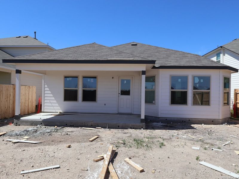 In-progress construction of a new home in Agave, San Antonio, TX (Image 30).