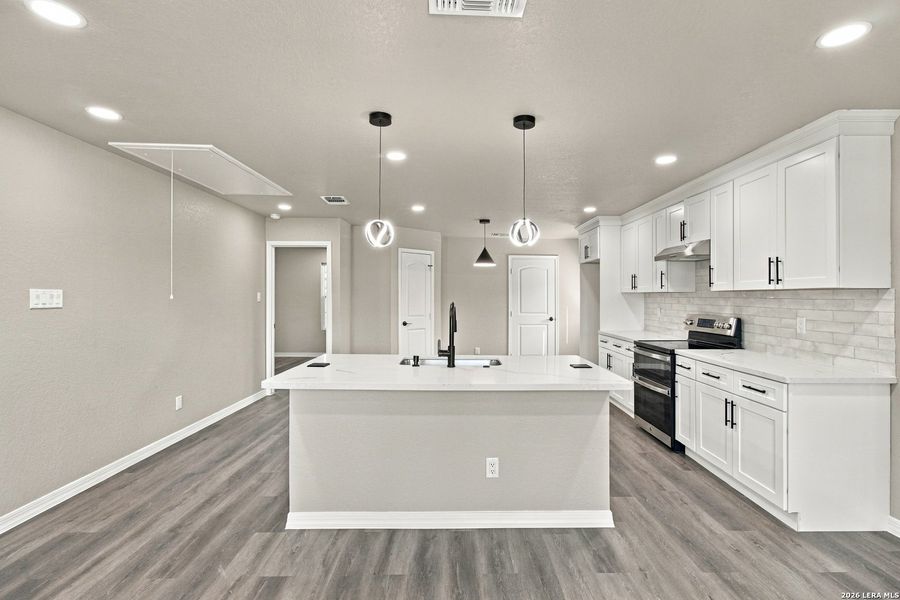Furnished interior view inside a new home in , San Antonio (Image 7).