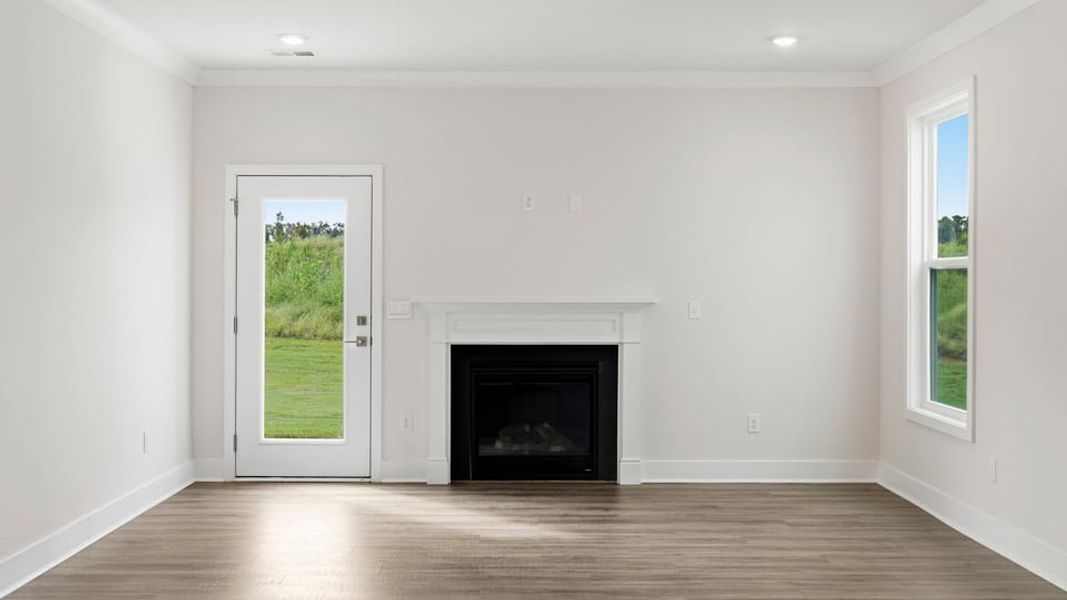 Spacious, unfurnished interior of a new home in Adams Glen, Greenville (Image 24). Spacious, unfurnished interior of a new home in Adams Glen, Greenville (Image 24).
