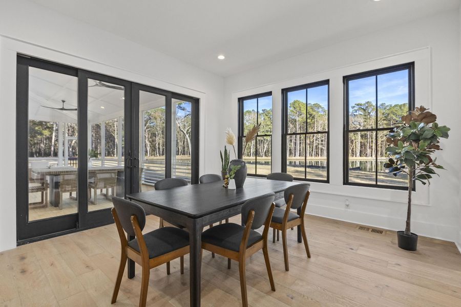 Furnished interior view inside a new home in , Johns Island (Image 12).