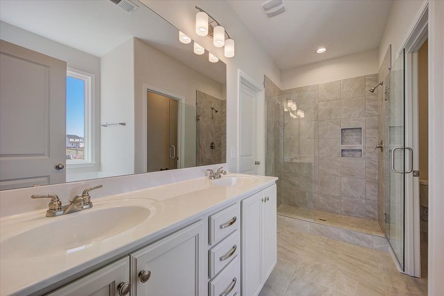 Representative furnished interior of a home built from the Oakland by SK Builders in Blue Ridge Trail, Fountain Inn (Image 31).