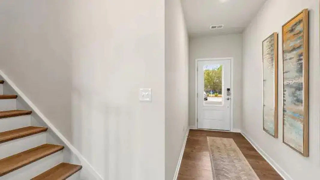 Spacious, unfurnished interior of a new home in Magnolia Square, Austell (Image 19). Spacious, unfurnished interior of a new home in Magnolia Square, Austell (Image 19).