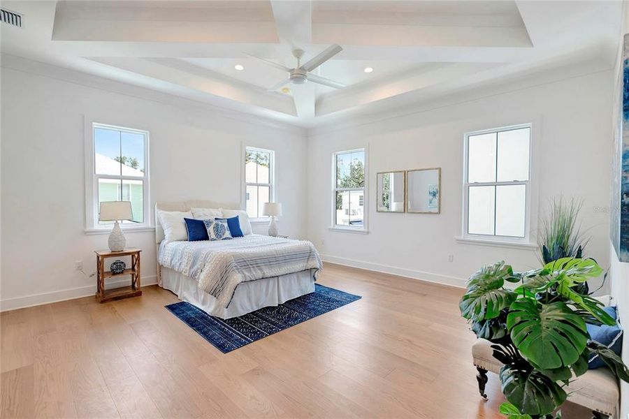 Furnished interior view inside a new home in , Tampa (Image 58).
