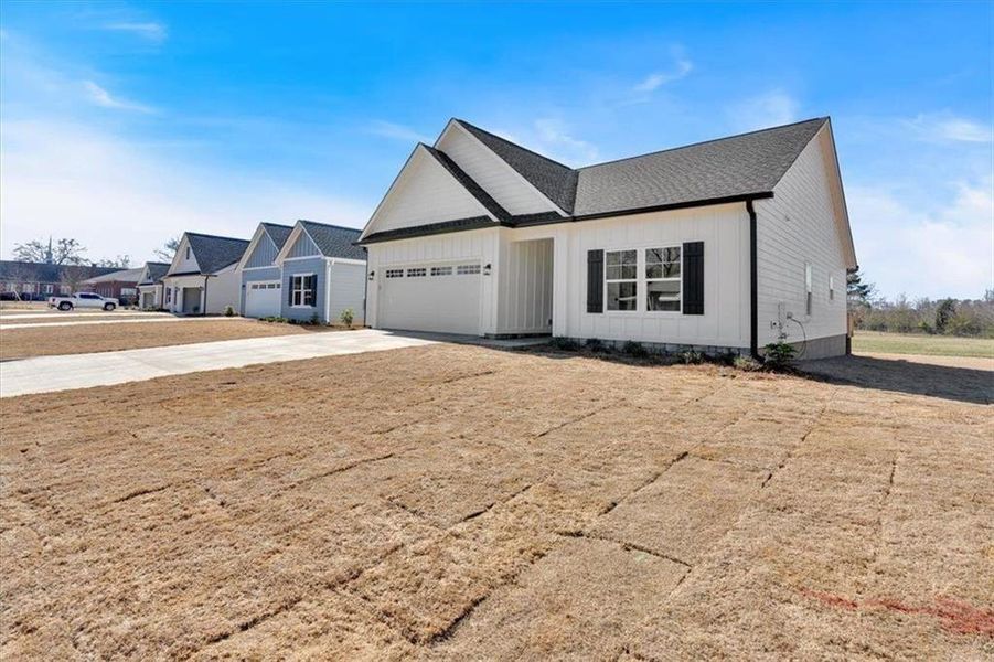 Exterior details and patio area of a home in , Rome (Image 2). Exterior details and patio area of a home in , Rome (Image 2).