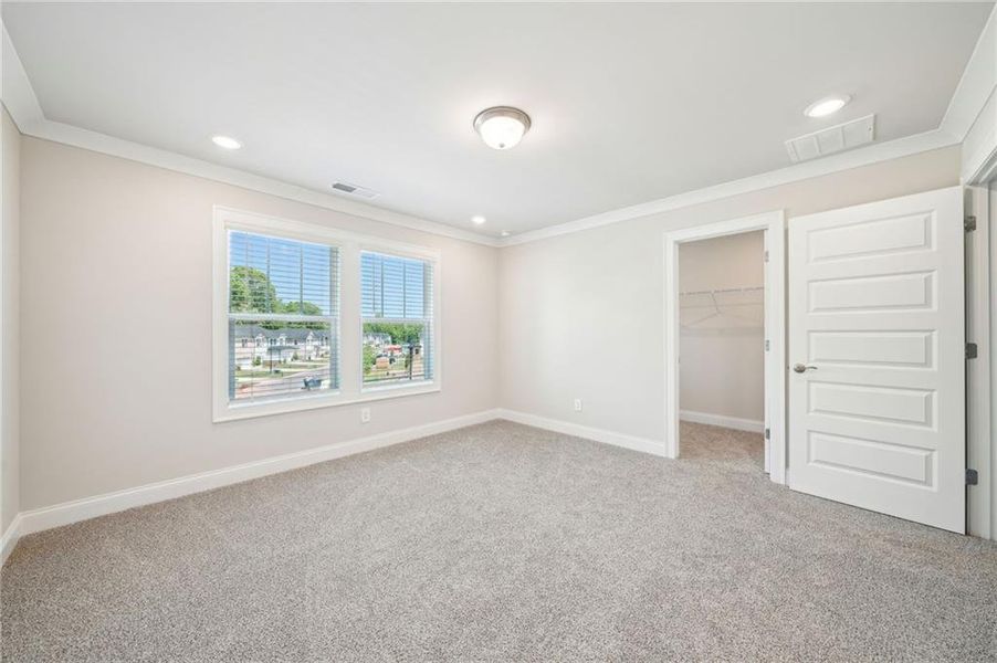 Spacious, unfurnished interior of a new home in Hemingway - Cottage Series, Cumming (Image 30). Spacious, unfurnished interior of a new home in Hemingway - Cottage Series, Cumming (Image 30).