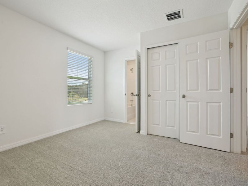 Spacious, unfurnished interior of a new home in The Meadow at Crossprairie Townes, St. Cloud (Image 13). Spacious, unfurnished interior of a new home in The Meadow at Crossprairie Townes, St. Cloud (Image 13).