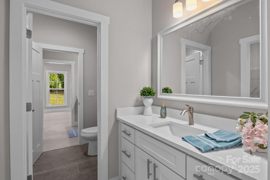 Secondary Jack and Jill bathroom