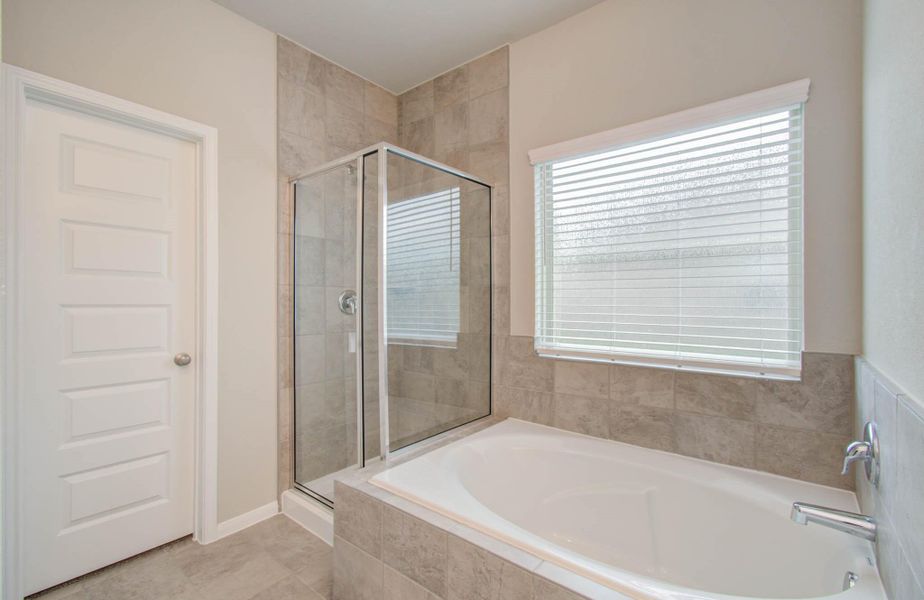 Furnished interior view inside a new home in Legends Bay, Baytown (Image 10).