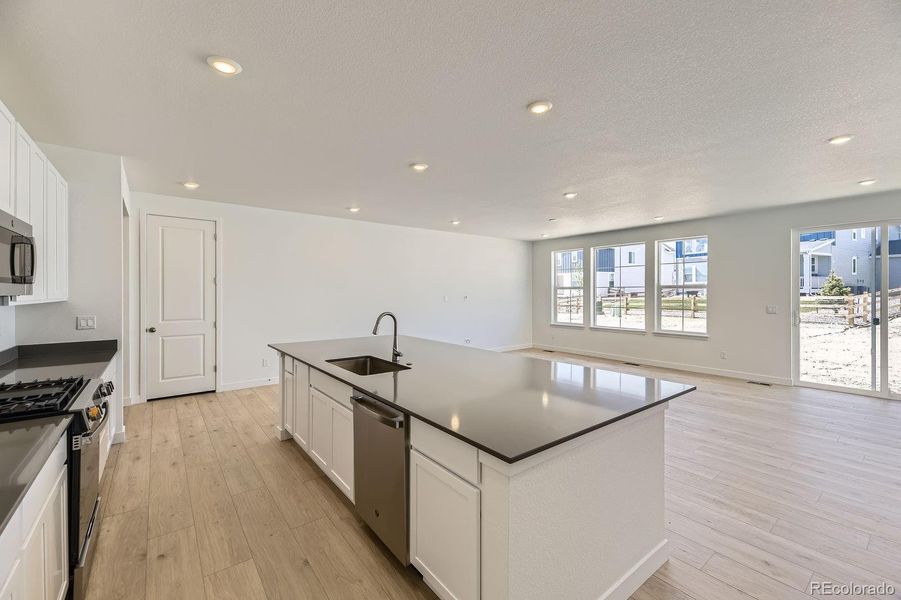 Furnished interior view inside a new home in Independence: The Grand Collection, Elizabeth (Image 3).