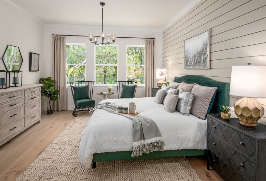 Representative furnished interior of a home built from the Eliot by Rockwell Homes in Northlake at Ovation, Winter Garden (Image 22). Representative furnished interior of a home built from the Eliot by Rockwell Homes in Northlake at Ovation, Winter Garden (Image 22).