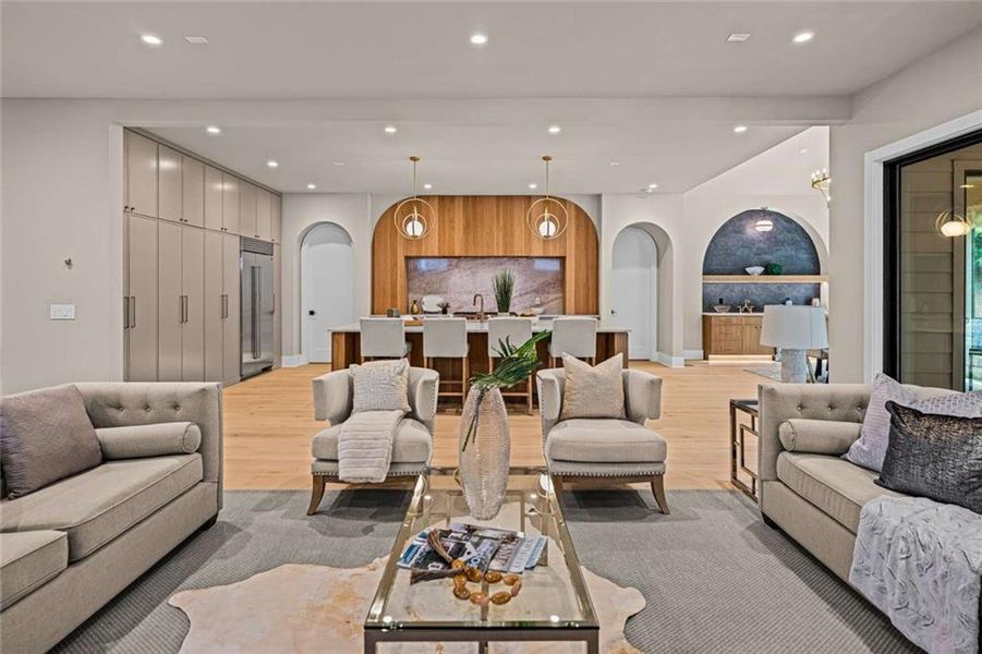 Furnished interior view inside a new home in , Atlanta (Image 45). Furnished interior view inside a new home in , Atlanta (Image 45).