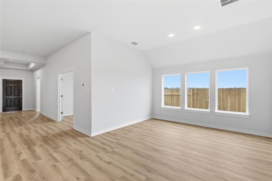 Spacious, unfurnished interior of a new home in Infinity Square, Kyle (Image 24).