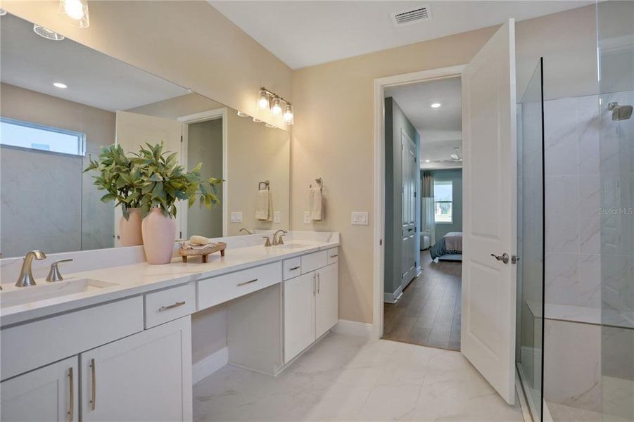 Furnished interior view inside a new home in Angeline, Land O' Lakes (Image 18).
