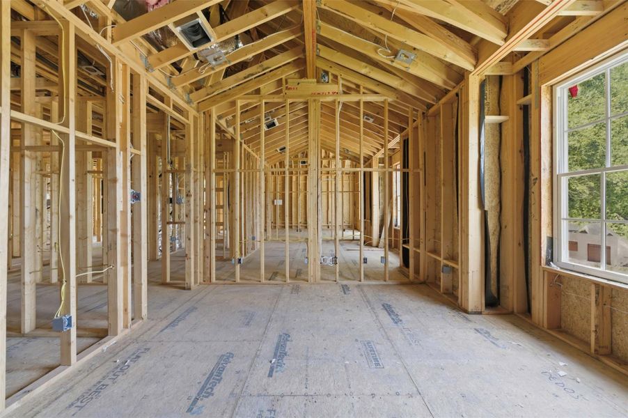 In-progress construction of a new home in , Houston, TX (Image 41).