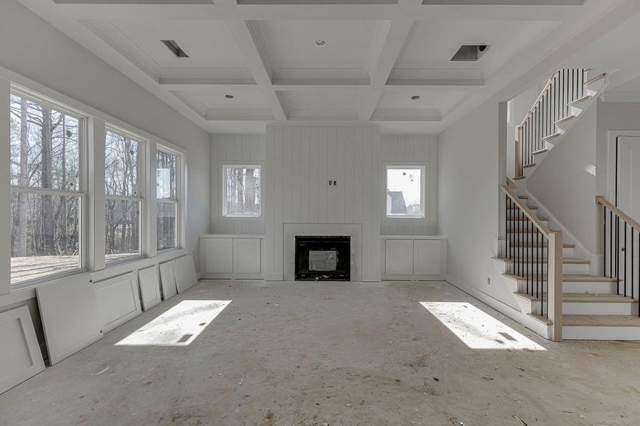 In-progress construction of a new home in , Cumming, GA (Image 19).