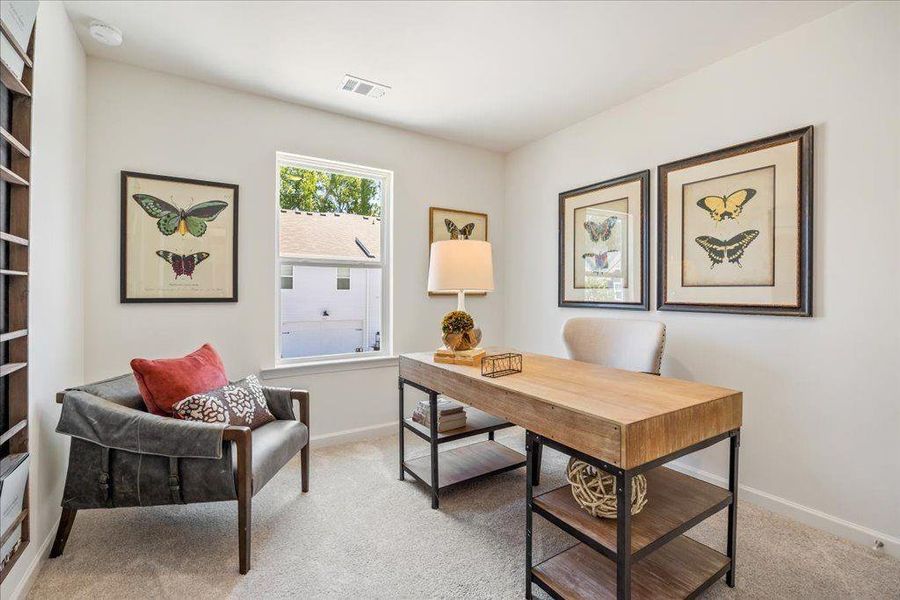 Furnished interior view inside a new home in , Conyers (Image 10).