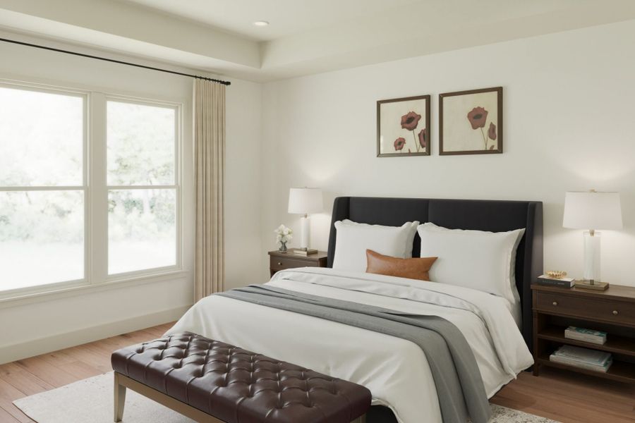 Representative furnished interior of a home built from the Winston by Fischer Homes in The Sandbar, Anna Maria (Image 7).