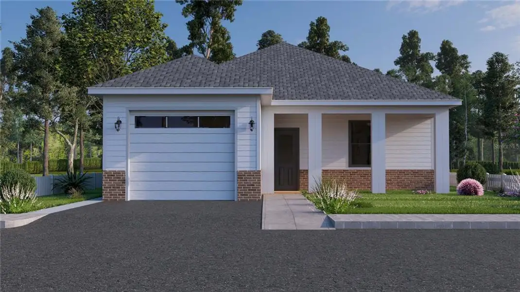Front exterior of a new home in , Fort Pierce, FL, highlighting curb appeal (Image 2). Front exterior of a new home in , Fort Pierce, FL, highlighting curb appeal (Image 2).