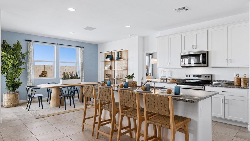 Furnished interior view inside a new home in Magma Ranch Vistas, Florence (Image 10).