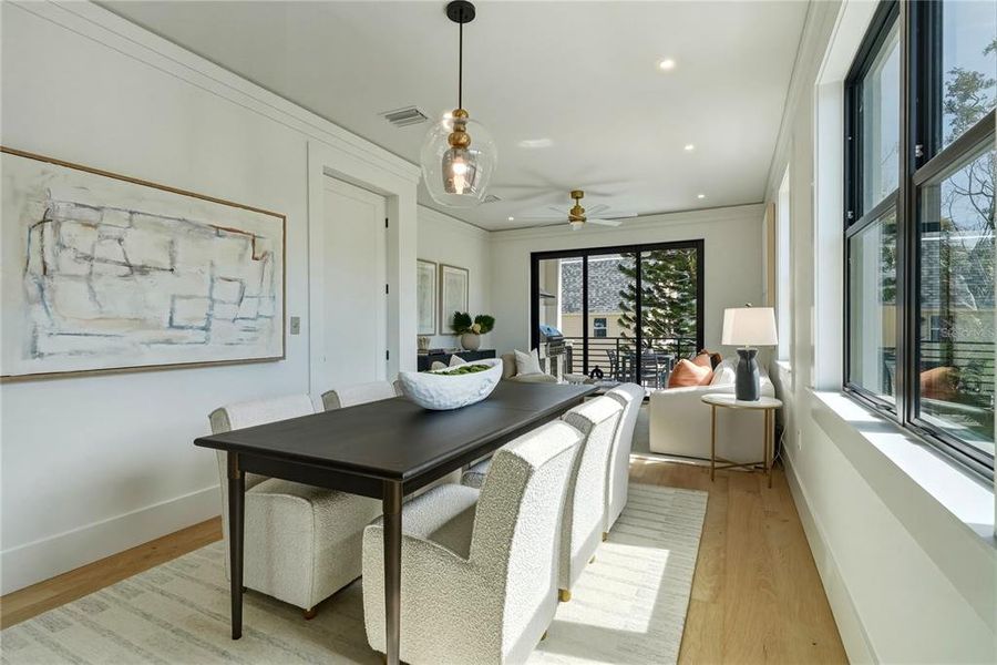 Furnished interior view inside a new home in , Indian Rocks Beach (Image 34).