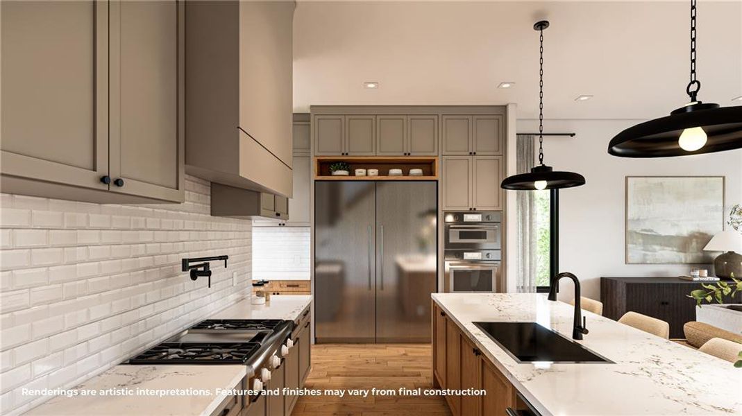 Furnished interior view inside a new home in , Maitland (Image 7).