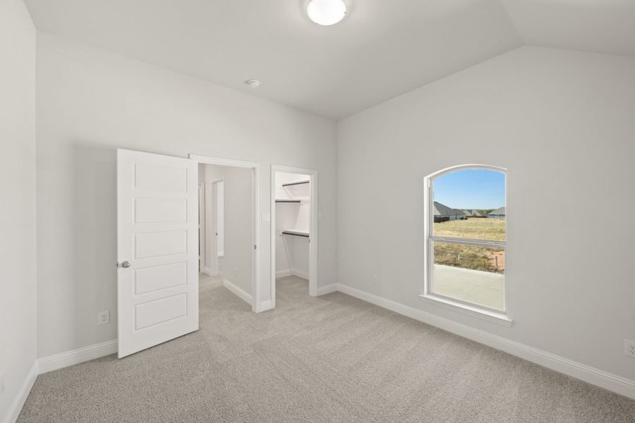 Representative exterior photo of a completed home built from the Radcliffe by Impression Homes in Timberbrook, Justin, TX (Image 21).