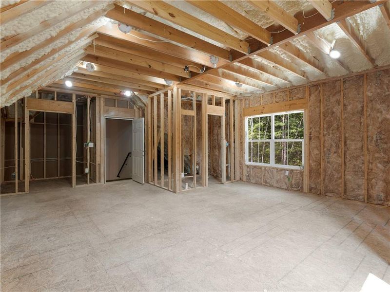 In-progress construction of a new home in , Griffin, GA (Image 48).