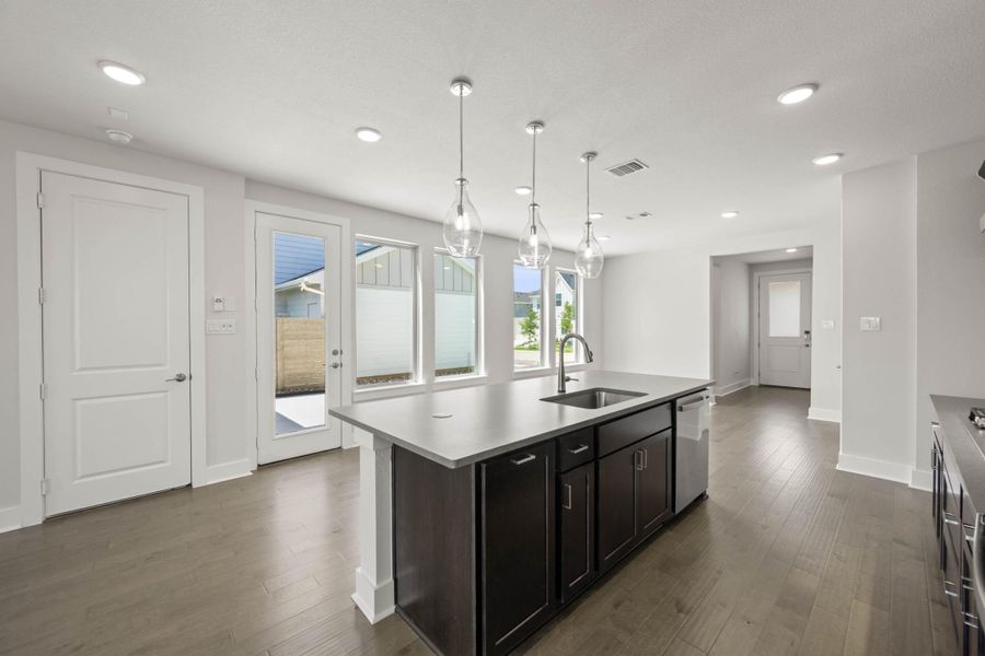 Furnished interior view inside a new home in Garden Collection at Harvest, Argyle (Image 6). Furnished interior view inside a new home in Garden Collection at Harvest, Argyle (Image 6).