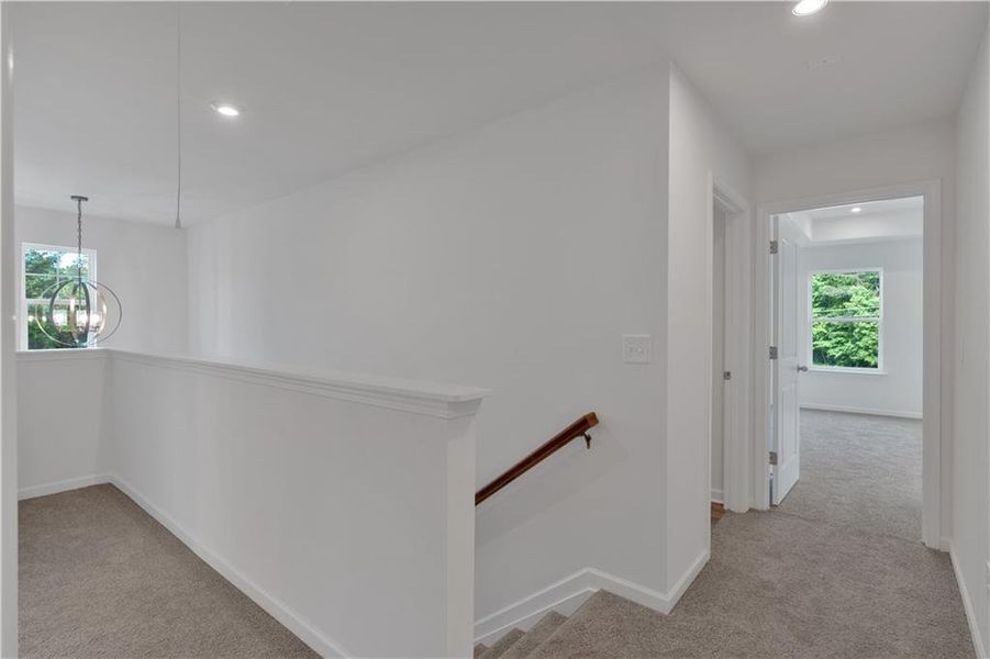 Spacious, unfurnished interior of a new home in The Overlook at Factory Shoals, Mableton (Image 17).