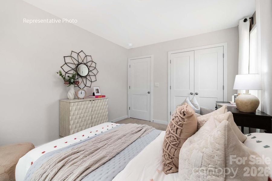 Furnished interior view inside a new home in Sanctuary at Southgate, Indian Trail (Image 12).