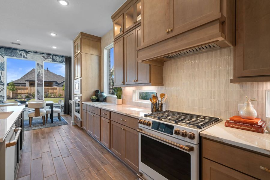 Representative furnished interior of a home built from the Rivercrest – 60s & 65s Lot by Chesmar Homes in Riceland, Mont Belvieu (Image 16).