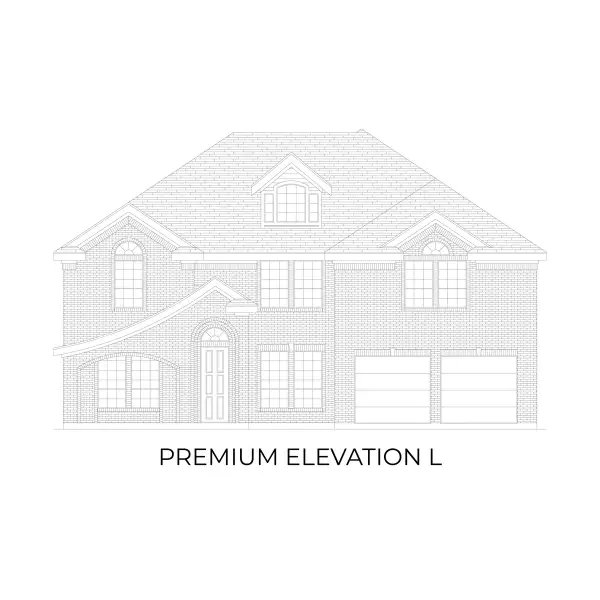 Representative rendering of the exterior for the Coventry 2F by First Texas Homes (Image 20).