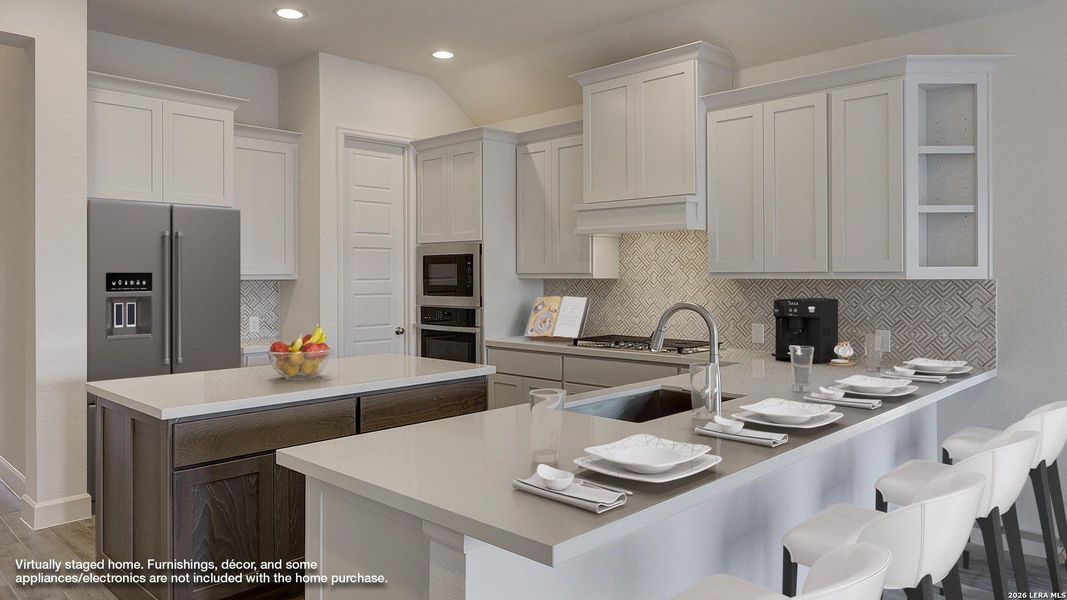 Furnished interior view inside a new home in Arcadia Ridge, San Antonio (Image 15).