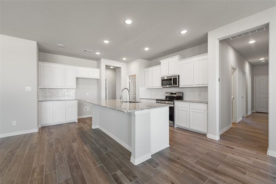 Furnished interior view inside a new home in Hillcrest Meadows North, Decatur (Image 6).