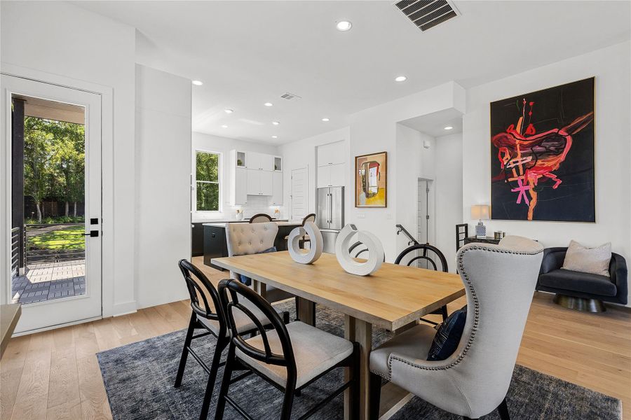 Furnished interior view inside a new home in , Austin (Image 12).