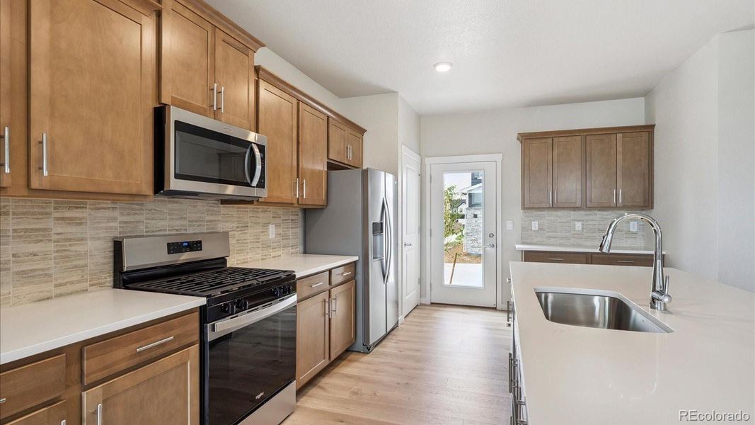 Furnished interior view inside a new home in Horizon Uptown, Aurora (Image 5).