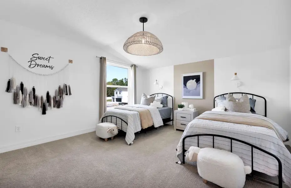 Furnished interior view inside a new home in Wingate Landing, Jacksonville (Image 3).