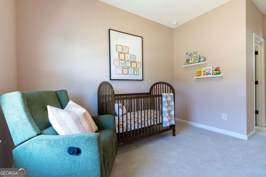 Furnished interior view inside a new home in Bryson Farms, Byron (Image 24).