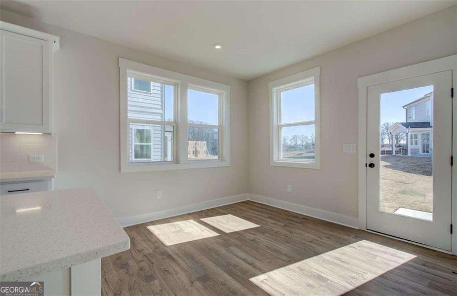 Spacious, unfurnished interior of a new home in The Paddocks at Doc Hughes, Buford (Image 35).
