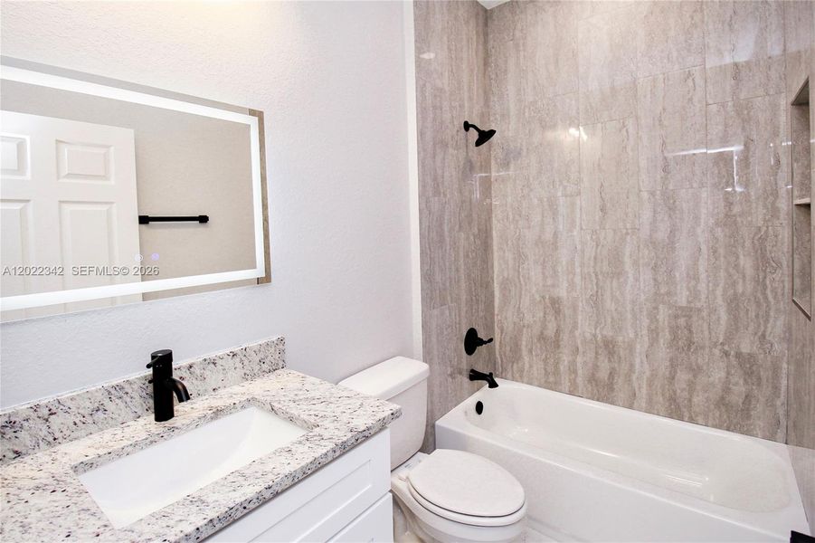 Furnished interior view inside a new home in , Sebring (Image 9).
