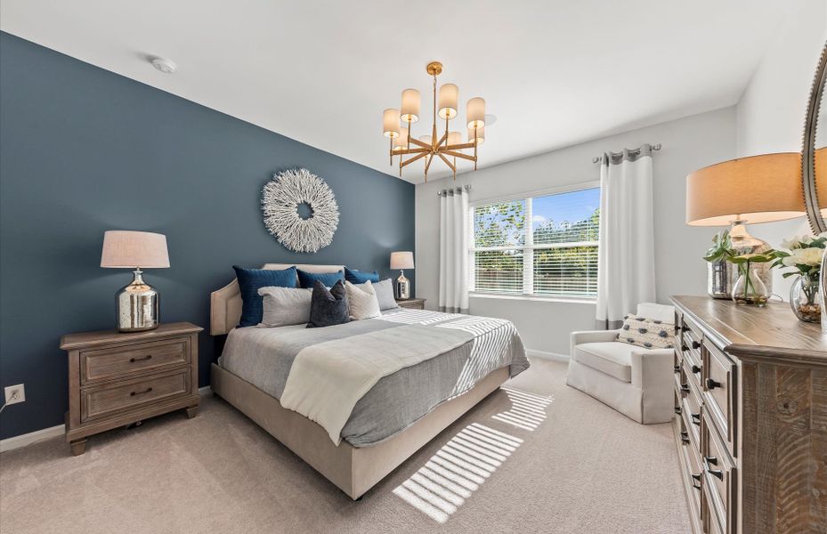 Furnished interior view inside a new home in Bradford Pointe, Summerville (Image 7).