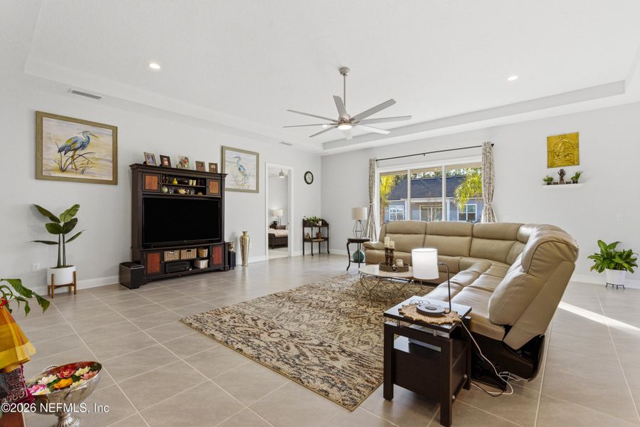 Furnished interior view inside a new home in , St. Johns (Image 18).