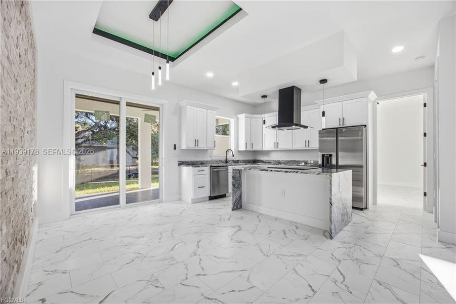 Furnished interior view inside a new home in , Labelle (Image 10).