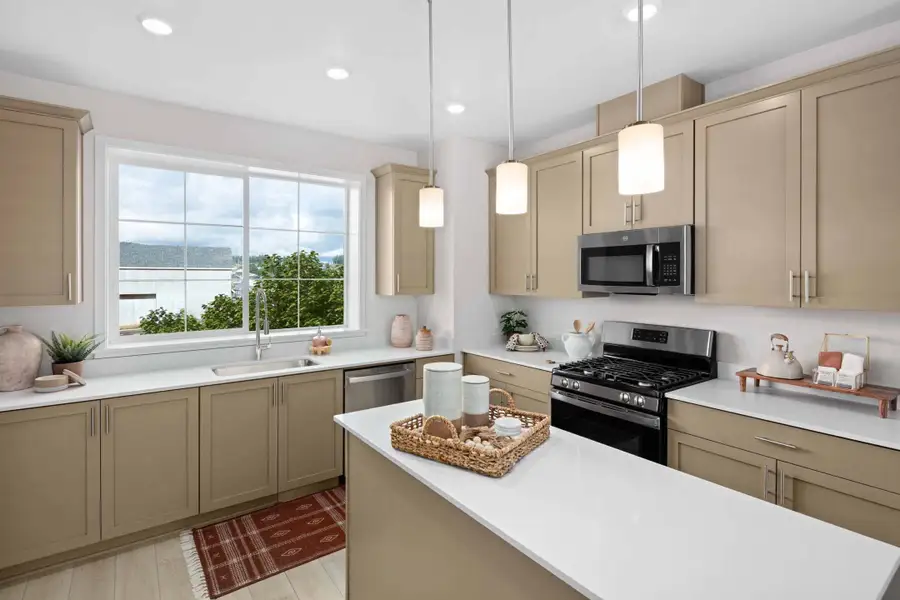 Representative furnished interior of a home built from the Hawthorne by Risewell Homes in Elevon, Lavon (Image 4).