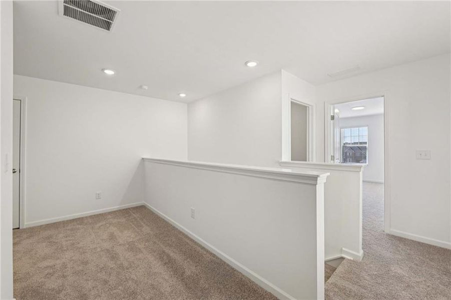 Spacious, unfurnished interior of a new home in Langston Reserve, Cartersville (Image 23). Spacious, unfurnished interior of a new home in Langston Reserve, Cartersville (Image 23).