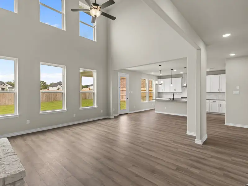 Spacious, unfurnished interior of a new home in The Reserve at Potranco Oaks, Castroville (Image 31).