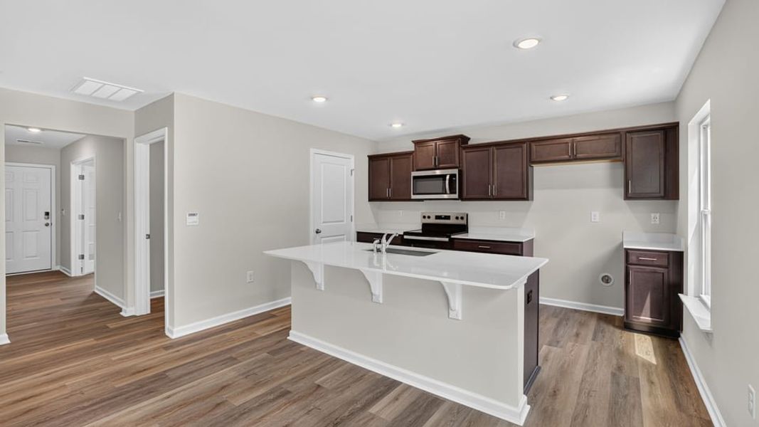 Furnished interior view inside a new home in Lakestone, Woodruff (Image 9). Furnished interior view inside a new home in Lakestone, Woodruff (Image 9).